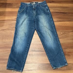 Marithe Francois Girbaud Men's Relaxed Jeans in Blue Wash